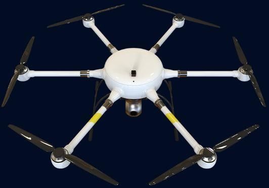 120min ανώτατη UAV Long120 στροφέων φορτίων 8kg πολυ ελαφριά αντίσταση έξι βροχής κηφήνας άξονα