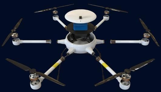 120min ανώτατη UAV Long120 στροφέων φορτίων 8kg πολυ ελαφριά αντίσταση έξι βροχής κηφήνας άξονα