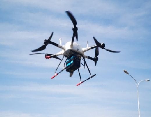 Ανθεκτικό πολυ UAV Long150 10km στροφέων αέρα κηφήνας τηλεχειρισμού ακτίνας ελέγχου