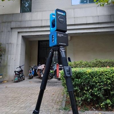 Υψηλή ακρίβεια 4kg 150m τρισδιάστατοι ανιχνευτές λέιζερ TLS360 για την οικοδόμηση της μέτρησης προσόψεων