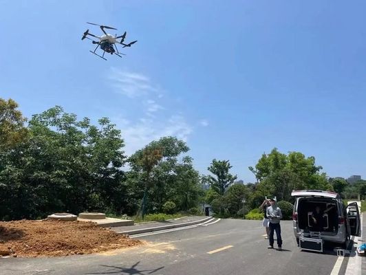 UAV έκτακτης ανάγκης αερομεταφερόμενο σύστημα Πρωθυπουργός-1500 ανίχνευσης ραντάρ με ακτίνες laser χαρτογράφησης ραντάρ με ακτίνες laser ποσοστό 1500m