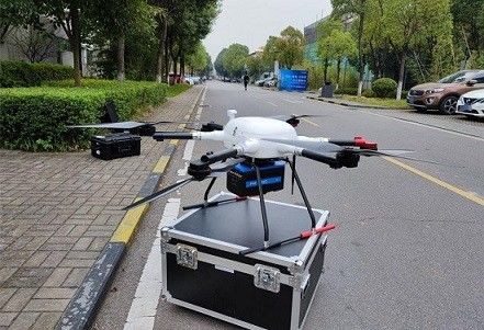 100-2000kHz υψηλή ακρίβεια το 5mm@50m Πρωθυπουργός-1500 UAV σύστημα ραντάρ με ακτίνες laser για την οδική έρευνα