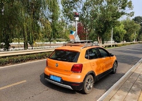 κινητά τρισδιάστατα συστήματα hiScan-γ μέτρησης ανίχνευσης λέιζερ εικονοκυττάρων 30M για το δρόμο ως χτισμένη έρευνα